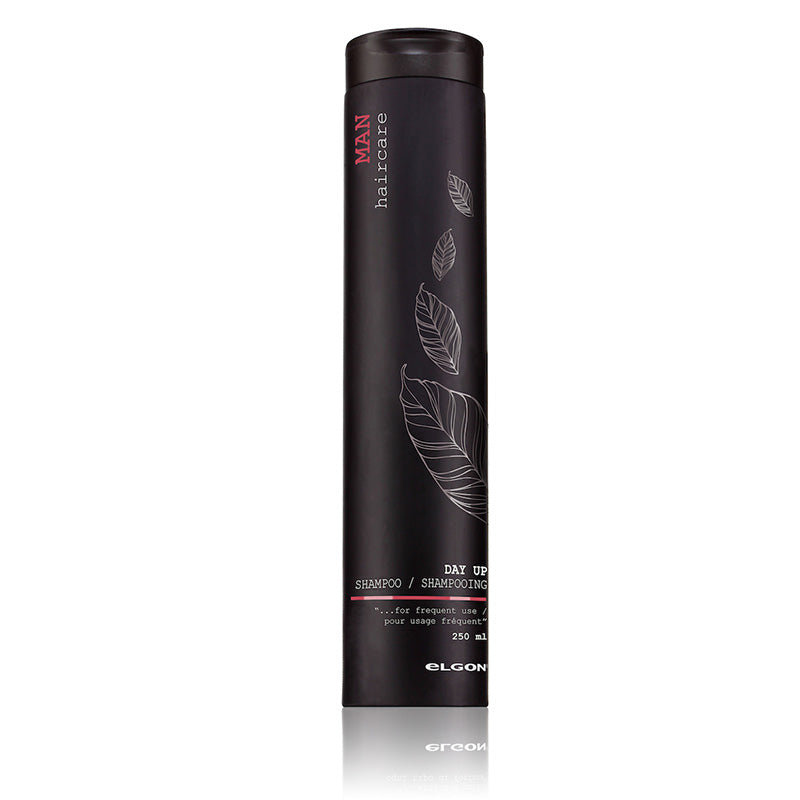 Bottiglia nera serigrafia con scritte bianche con tappo flip top nero.
