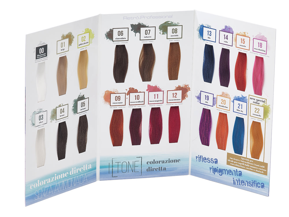 Retrò Professional I Tone Colorazione Diretta senza ammoniaca - Hairesia Italia