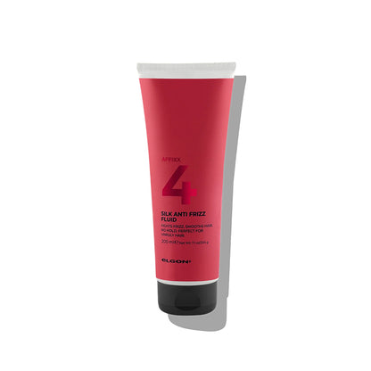 Tubo bianco con sleeve rossa con scritte nere e tappo flip top nero.