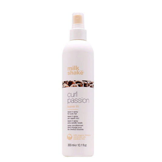 Flacone bianco con tappo spray e cappuccio trasparente. Piccola immagine sul fronte della  bottiglia dei frutti.